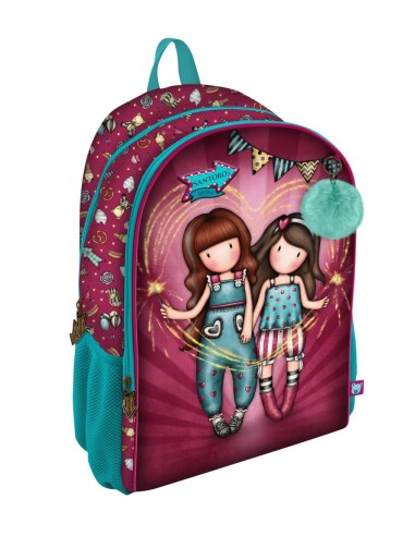 MOCHILA 2 CREMALLERAS GORJUSS FAIRGROUND "FIREWORKS" | Comprar MOCH...