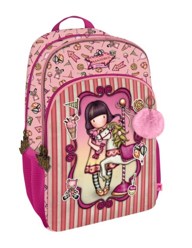 MOCHILA 3 CREMALLERAS GORJUSS FAIRGROUND "CAROUSEL" | Comprar MOCHI...