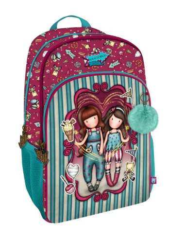 MOCHILA 3 CREMALLERAS GORJUSS FAIRGROUND "FIREWORKS" | Comprar MOCH...