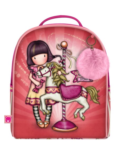 MINI MOCHILA GORJUSS FAIRGROUND "CAROUSEL" | Comprar MINI MOCHILA G...