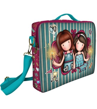 BANDOLERA PARA PORTATIL 14,10'' GORJUSS FAIRGROUND "FIREWORKS" | Co...