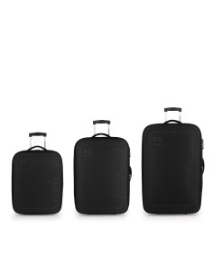 Set 3 Maletas C22-M-L Gabol Orbit Negro Juego de Maletas ...