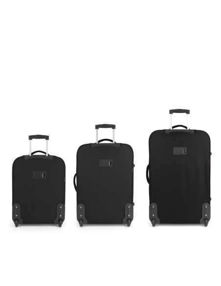 Set 3 Maletas C22-M-L Gabol Orbit Negro Juego de Maletas ...