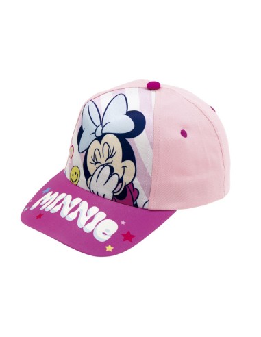 GORRA INFANTIL ROSA AJUSTABLE 48/51 CM MINNIE MOUSE "LUCKY"