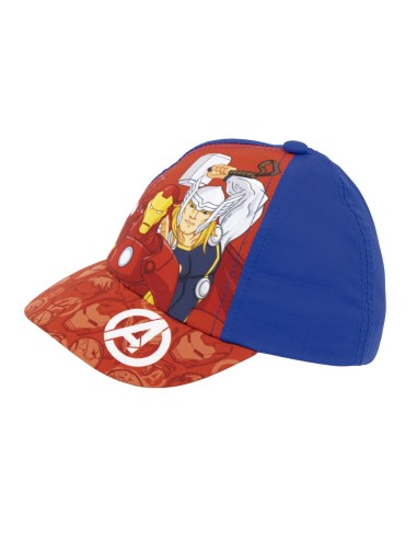 GORRA BEB ROJA AJUSTABLE 44/46 CM AVENGERS "INFINITY"