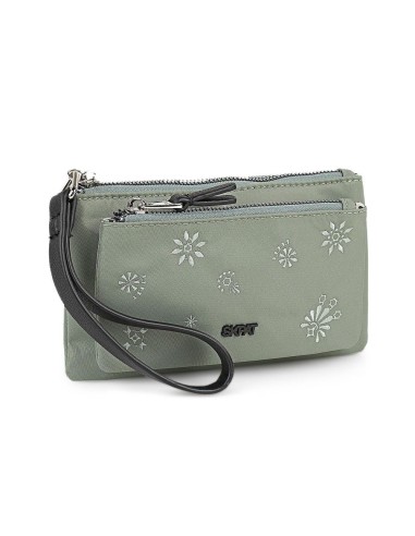 Cartera De Mano Mujer Skpat Viena Verde | Comprar Cartera De Mano M...