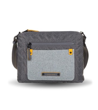 Bolso Cruzado Doble Señora Ventis Gris Plomo | Comprar Bolso Cruzad...