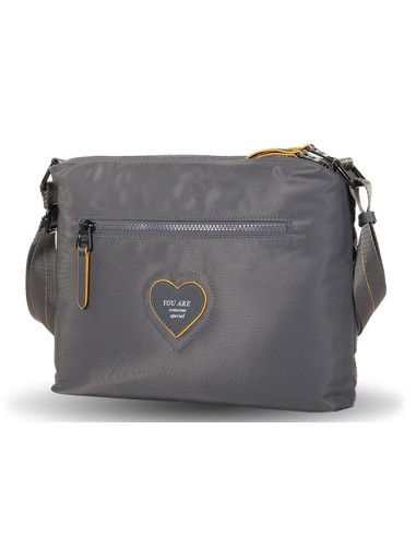 Bolso Cruzado Doble Señora Ventis Gris Plomo | Comprar Bolso Cruzad...