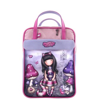 MOCHILA GRANDE GORJUSS "CHESHIRE CAT" | Comprar MOCHILA GRANDE GORJ...