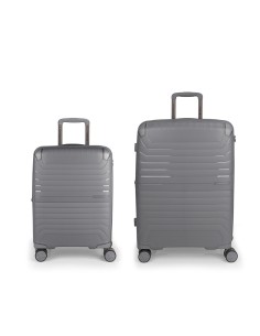 Set 2 Maletas C22-M  Gabol Crosby Gris Juego de Maletas |...