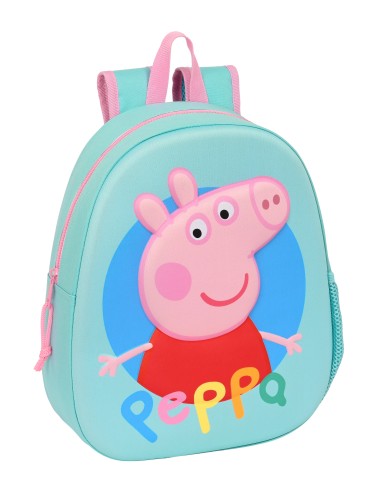 MOCHILA PEPPA PIG 3D | Comprar MOCHILA PEPPA PIG 3D online - FRABER