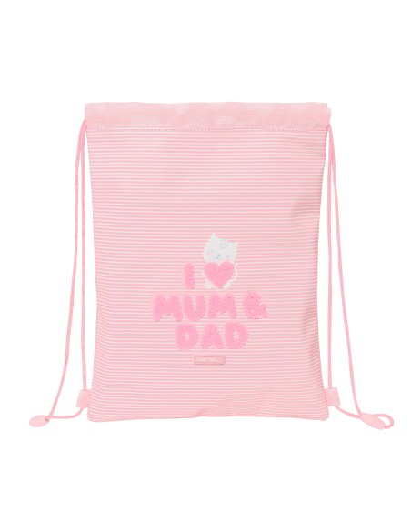 SACO PLANO JUNIOR FACIL LIMPIEZA SAFTA PREESCOLAR "LOVE" | Comprar ...