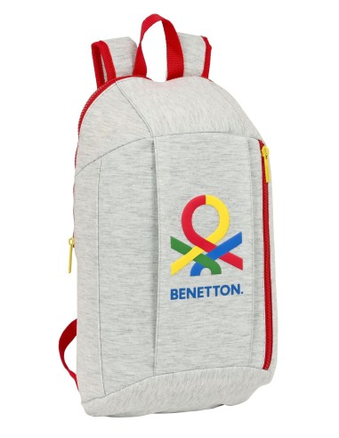 MINI MOCHILA CREMALLERA VERTICAL BENETTON "POP" | Comprar MINI MOCH...