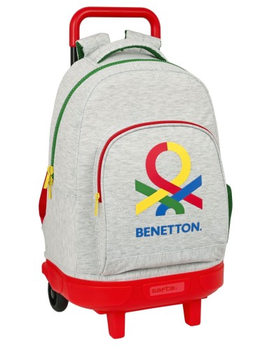 MOCHILA GDE. C/RUEDAS COMPACT EXTRAIBLE BENETTON "POP" | Comprar MO...