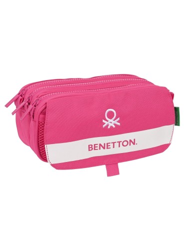 PORTATODO TRIPLE BIG BENETTON "RASPBERRY"