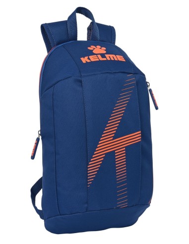 MINI MOCHILA CREMALLERA VERTICAL KELME "NAVY BLUE" | Comprar MINI M...