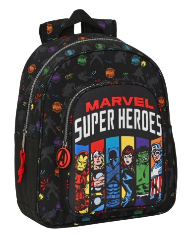 MOCHILA INFANTIL ADAPT.CARRO AVENGERS "SUPER HEROES" | Comprar MOCH...