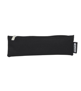 BOLSA PARA LAPICES ESTRECHO NEGRO