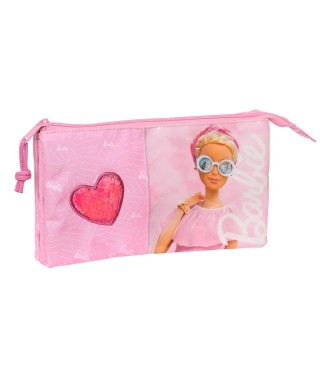 PORTATODO TRIPLE BARBIE "GIRL" | Comprar PORTATODO TRIPLE BARBIE "G...