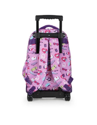 Mochila 2 Ruedas Carro Fijo Gabol Roller | Comprar Mochila 2 Ruedas...