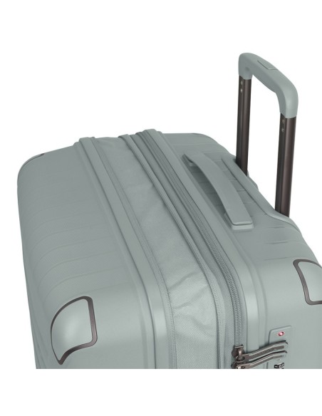 Maleta Trolley Grande Gabol Crosby Verde Maletas Grandes ...