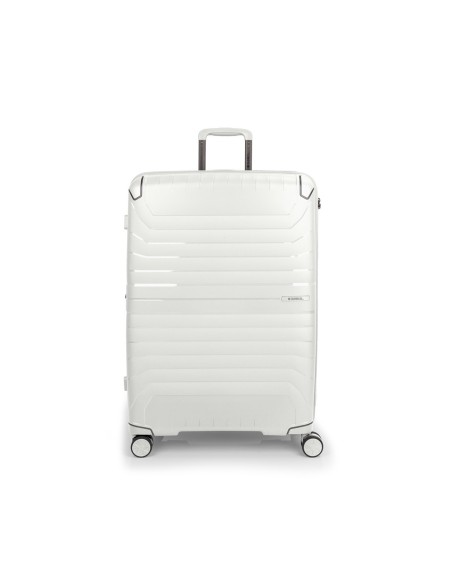 Maleta Trolley Grande Gabol Crosby Blanco Maletas Grandes...