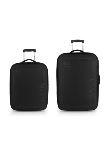 Set 2 Maletas C22-M Gabol Orbit Negro Juego de Maletas | ...