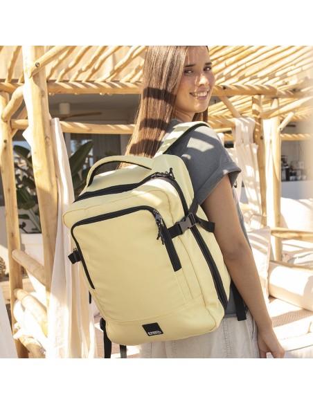 Bolso Viaje Mochila XS Gabol Vancouver Amarillo Mochilas ...