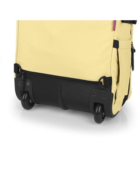 Mochila C/Ruedas XS Gabol Vancouver Amarillo Mochilas de ...