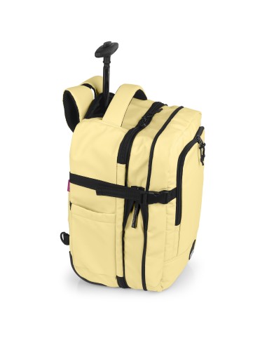 Mochila C/Ruedas XS Gabol Vancouver Amarillo Mochilas de ...