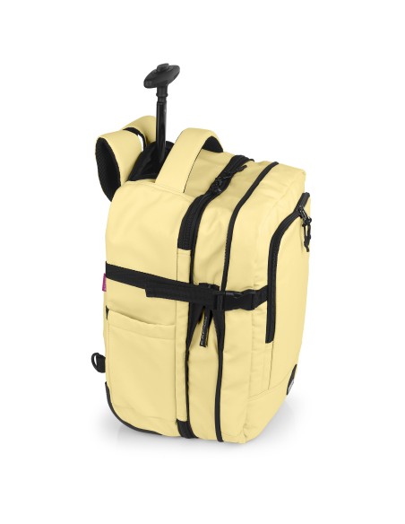 Mochila C/Ruedas XS Gabol Vancouver Amarillo Mochilas de ...