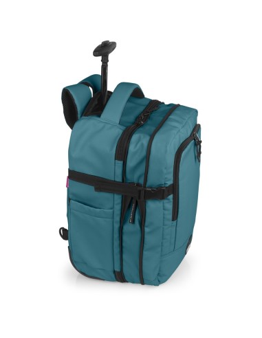 Mochila C/Ruedas XS Gabol Vancouver Turquesa Mochilas de ...