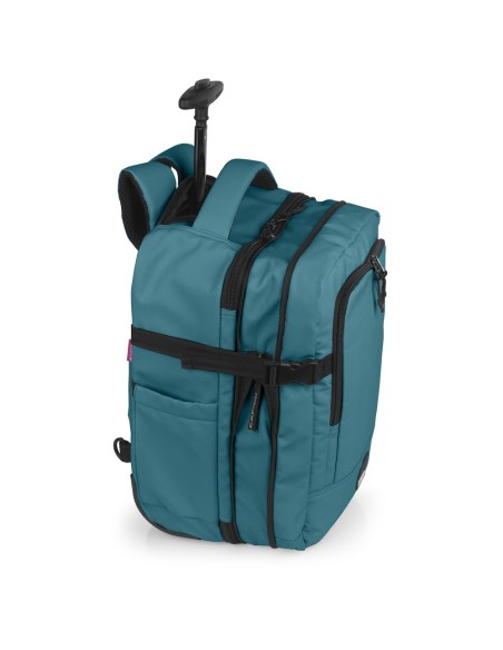Mochila C/Ruedas XS Gabol Vancouver Turquesa Mochilas de ...