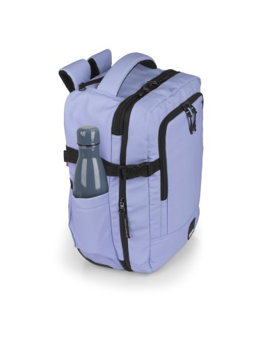 Mochila C/Ruedas XS Gabol Vancouver Lila Mochilas de Viaj...