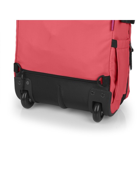 Mochila C/Ruedas XS Gabol Vancouver Coral Mochilas de Via...