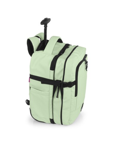 Mochila C/Ruedas XS Gabol Vancouver Verde Mint Mochilas d...