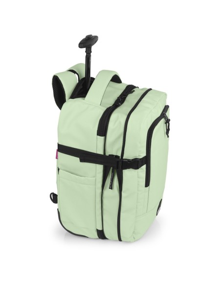 Mochila C/Ruedas XS Gabol Vancouver Verde Mint Mochilas d...