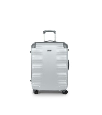 Maleta Trolley Mediana Gabol Balance Xp Plata | Comprar Maleta Trol...