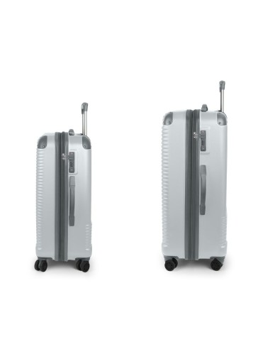 Set 2 Maletas M-L Gabol Balance Xp Plata | Comprar Set 2 Maletas M-...
