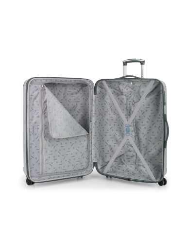 Set 2 Maletas M-L Gabol Balance Xp Plata | Comprar Set 2 Maletas M-...