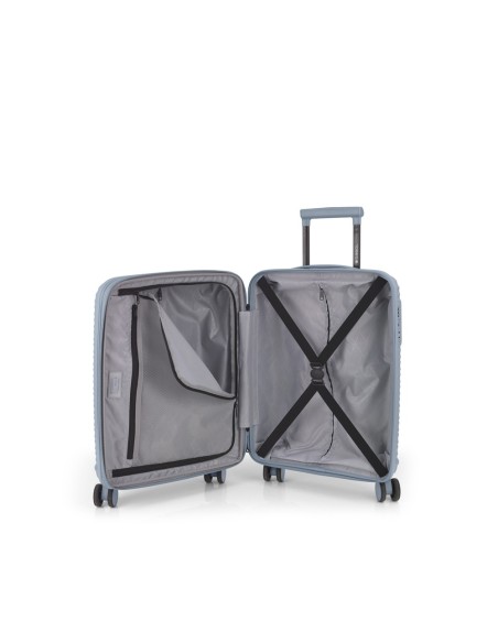 Maleta Trolley Cabina Gabol Bridge Azul Claro Maletas Cab...