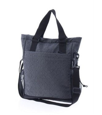 Bolso Doble Asa Corta Convertible En Mochila Vogart Origami Gris | ...