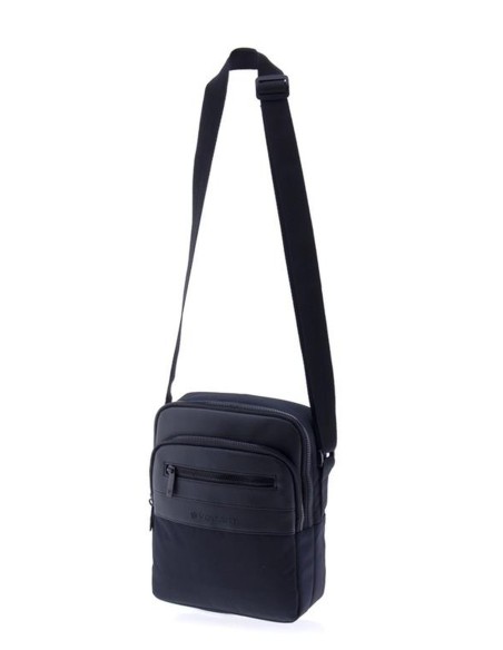 Bolso bandolera S C/Compartiemento Extra Hombre Class Vogart Negro Bolso bandolera S C/Compartiemento Extra Hombre Class Vogart Negro