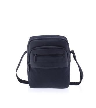 Bolso bandolera S C/Compartiemento Extra Hombre Class Vogart Negro