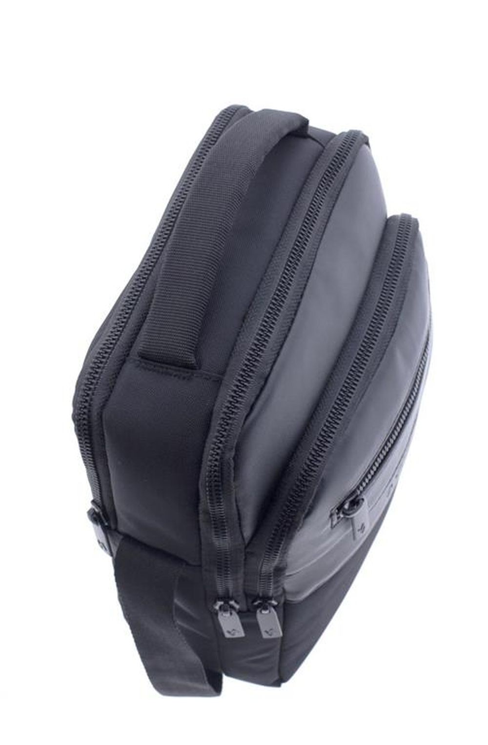 Bolso para hombre tipo bandolera de Liberto en Azul tamaño Grande