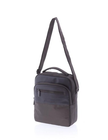 Bolso bandolera M Doble Compartimento Hombre Class Vogart Marrón | ...