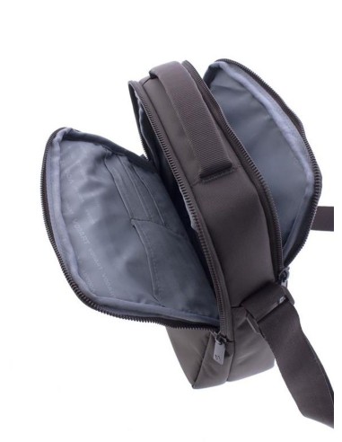 Bolso bandolera M Doble Compartimento Hombre Class Vogart Marrón | ...