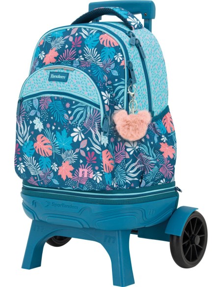 Mochila Carro Fijo Compact Desmontable Ruedas Grandes Tandem Leaves... Mochila Carro Fijo Compact Desmontable Ruedas Grandes Tandem Leaves...