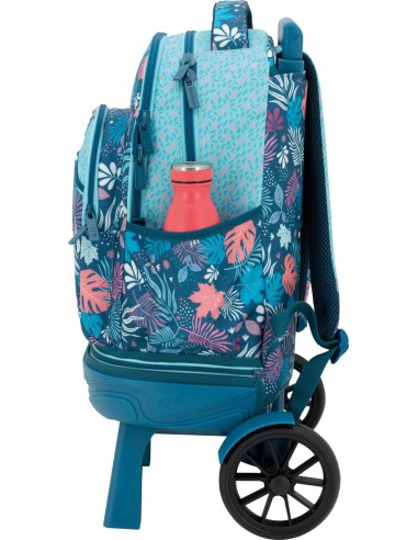 Mochila Carro Fijo Compact Desmontable Ruedas Grandes Tandem Leaves...