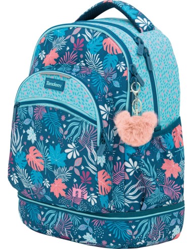 Mochila Carro Fijo Compact Desmontable Ruedas Grandes Tandem Leaves...